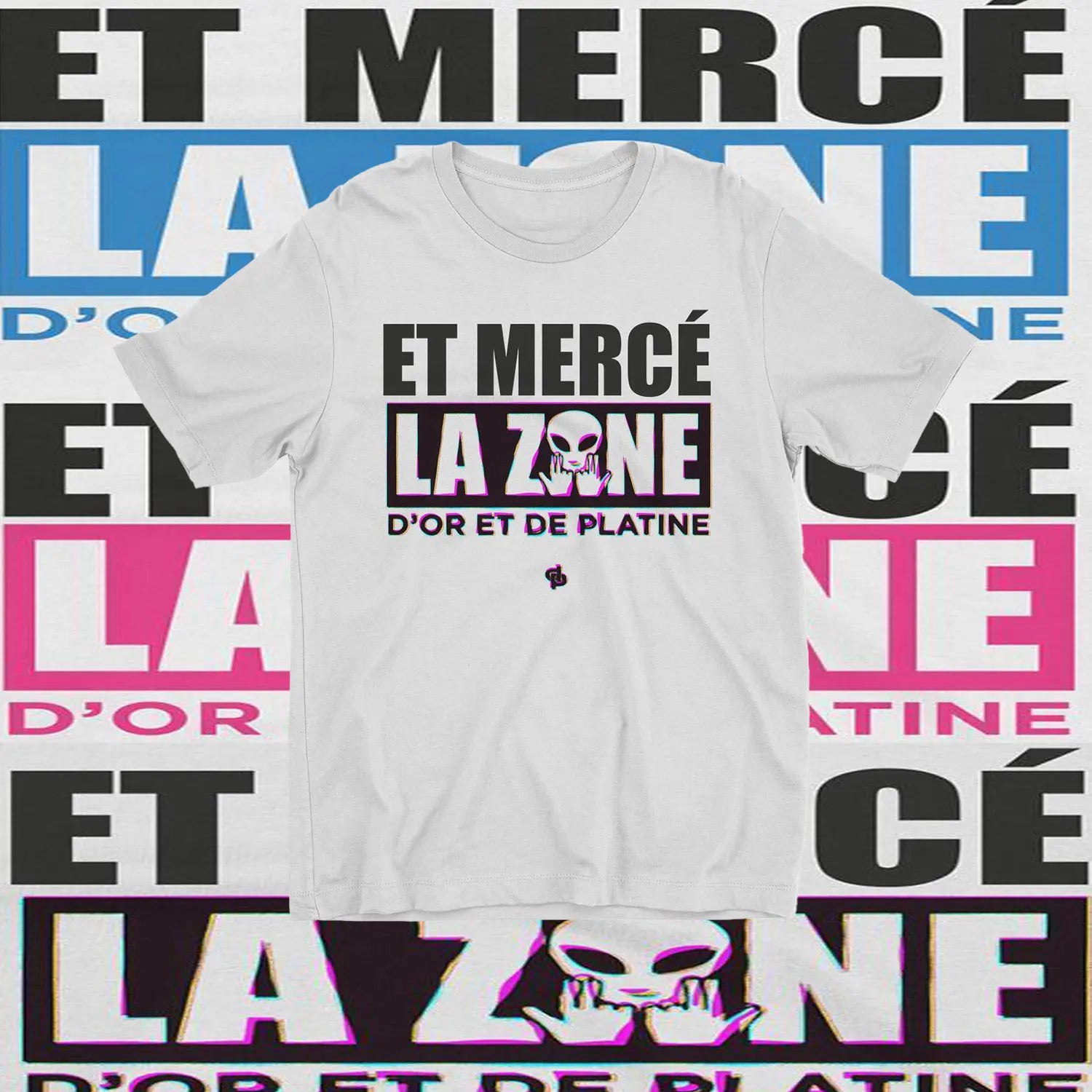 Tee shirt Et Merce la zone