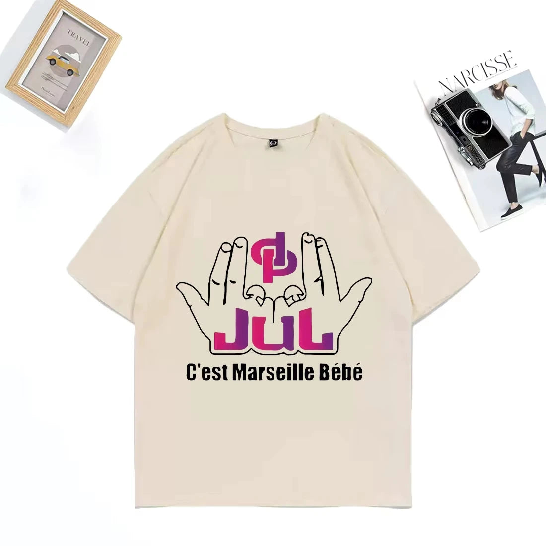 Tee shirt Jul C'est Marseille Bébé